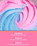 Truly Beauty Berry Cheeky Clearing Butt Polish Gentle Acne Body Wash - Bacne and Booty Scrub - Exfoliating Body Acne Scrub and Bum Acne Treatment - Butt Acne Clearing Treatment and Butt Scrub - 2 OZ