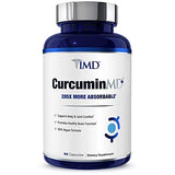 1MD CurcuminMD Plus - Turmeric Curcumin with Boswellia Serrata - 285x More Absorbable | Joint Pain Relief, Anti-Inflammatory, Antioxidant Supplement | 60 Capsules