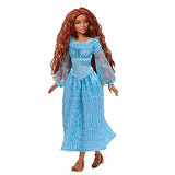 Disney the Little Mermaid Ariel Fashion Doll on Land In Signature Blue Dress, Toys Inspired by Disney's the Little Mermaid