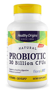 Healthy Origins Probiotic 30 Billion CFU's Shelf Stable, 150 Veggie Caps