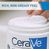 CeraVe Moisturizing Cream Combo Pack | Contains 16 Ounce with Pump and 1 Ounce Hydrating Facial Cleanser Trial/Sample Size
