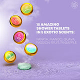 Shower Steamers Aromatherapy Coolest Gifts for Women, 15Pack Beauty & Personal Care Bathroom Essentials - Valentines Day Gifts for Him & Her, Bath Accessories & Shower Aromatherapy Bombs for Women