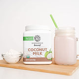 Vegan Coconut Milk Powder with MCT | Coffee Creamer Alternative Raw Keto Paleo Gluten Free Sugar Free Diary Free Shelf Stable | Coconut Powdered Milk 358 G 179 SRV Organic Harvest by Sunwarrior