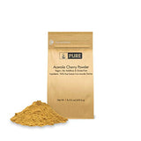 Acerola Cherry Powder (1 lb, ½ TSP per Serving) by Pure Organic Ingredients, 100% Pure, Rich in Vitamin C & Immunity Boosting, All-Natural, Gluten-Free, Eco-Friendly Packaging