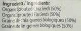 Sprouted Chia/Flax Organic Traditions 8 oz Seed