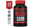 White Kidney Bean Extract - 100% Pure Carb Blocker - Keto Carb Blocker- Double Dragon Organics (60 Caps / 600MG)