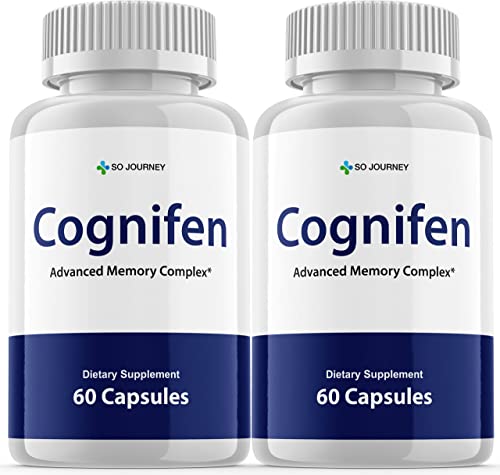 (2 Pack) Cognifen Memory Supplement Pure Advanced Memory Complex Nature Brain Support (120 Capsules)