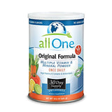 allOne Multiple Vitamin & Mineral Powder, Original Formula | Once Daily Multivitamin, Mineral & Amino Acid Supplement w/ 8g Protein | 30 Servings