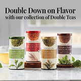 The Republic of Tea Double Green Matcha, Gourmet Blend of Organic Green Tea And Matcha Powder, 50 Count