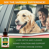 Dog Supplement and Cat Supplement - Milk Thistle by SafeBay – 450 Drops 2 Oz - 333mg Milk Thistle Extract - Made in USA - Best Animal Supplements for Pet Detox - Cruelty Free