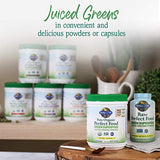 Garden of Life Raw Organic Perfect Food Green Superfood Juiced Greens Powder - Original Stevia-Free, 30 Servings - Non-GMO, Gluten Free Whole Food Dietary Supplement - Alkalize, Detoxify, Energize, 7.3 Oz