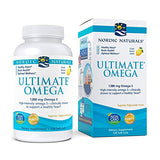 Nordic Naturals Ultimate Omega, Lemon Flavor - 1280 mg Omega-3-120 Soft Gels - High-Potency Omega-3 Fish Oil Supplement with EPA & DHA - Promotes Brain & Heart Health - Non-GMO - 60 Servings