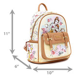 Wondapop Disney Beauty and the Beast Belle 11" Vegan Leather Fashion Mini Backpack