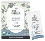 Earth Mama Organic Periodic Tea Bags for Occasional Cramps and Menstrual Discomfort, 16-Count