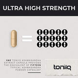 10% Withanolides Ultra High Strength Ashwagandha Capsules - 19,500mg 15x Concentrated Extract - Wild Harvested in India - The Strongest Ashwagandha Anxiety Relief Support Available - 90 Caps