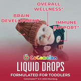 Cocomelon Multivitamin & Multimineral with Iron for Toddlers by MaryRuth's USDA Organic | Sugar Free | Multivitamin Liquid Drops for Kids Ages 1-3 | Immune Support | Vegan | Non-GMO | 1 Fl Oz