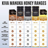 Kiva Raw Manuka Honey, Certified UMF 15+ | MGO 514+ | 100% Pure Genuine New Zealand (8.8oz/250g Bottle) | Non-GMO | No Antibiotics | Traceable | UMF & MGO Certified