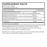 Futurebiotics Chill Pill + Ashwagandha, Rhodiola, St. John’s Wort, & L-Theanine 2000 MG per Serving Stress & Mood Support - Non-GMO, 120 Vegetarian Tablets
