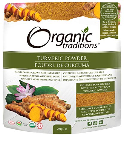 Tumeric Powder Organic Traditions 7 oz Bag