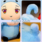 Ganyu Cocogoat Plush Toy Genshin Plushie Pillow Ganyu Sheep Stuffed Animals Toys Figures Hugging Sleeping Pillow for Kids 11.8" (Blue)