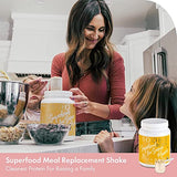 Boobie Body Superfood Protein Shake for Moms, Pregnancy Protein Powder, Lactation Support to Increase Milk Supply, Probiotics, Organic, Diary-Free, Gluten-Free, Vegan - Chocolate Bliss (23.3oz, 1 Tub)