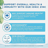 Ionic Zinc Liquid Drops by MaryRuth's for Skin Health and Immune Support | Pure Zinc Sulfate Supplement with Organic Glycerin for Adults & Kids | Vegan, Non-GMO & Gluten Free | 40 Servings | 2 Pack