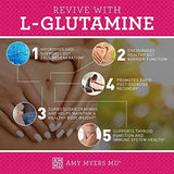 L-Glutamine Capsules from The Myers Way Protocol - Dietary Supplement, 120 Capsules 850 mg per Capsule - from Dr. Amy Myers