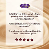 Life-Flo Pure Organic Cocoa Butter | Face & Body Moisturizer for Dry Skin & Scalp, Heels, Elbows, Stretch Marks | 9oz