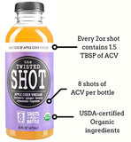The Twisted Shot | Organic Apple Cider Vinegar Shots with Turmeric, Ginger, Cinnamon, Honey & Cayenne | Immunity Boost | Wellness | Digestive Aid | Improve Metabolism | Detox | 16oz Bottle