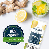 Organifi: Pure Smart Packs - Organic Brain Boost Superfood Solution - 30 Packets - Lemon Flavor - Revitalize & Alkalize for Daily Mental Focus - Gut-Cleansing Digestive Enzymes - Immunity Support