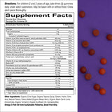 SmartyPants Toddler Formula Daily Gummy Multivitamin: Vitamin C, D3, & Zinc for Immunity, Gluten Free, Omega 3 Fish Oil (DHA/EPA) , Vitamin B6, B12, 90 Count (30 Day Supply)