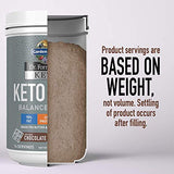 Garden of Life Dr. Formulated Keto Meal Balanced Shake - Chocolate Powder, 14 Servings, Truly Grass Fed Butter & Whey Protein Plus Probiotics, Non-GMO, Gluten Free, Ketogenic, Paleo Meal Replacement