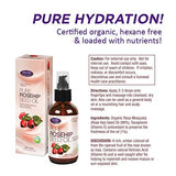 Life-Flo Pure Rosehip Seed Oil | Organic & Cold Pressed | Moisturizing Treatment for Facial & Skin Care | 4oz