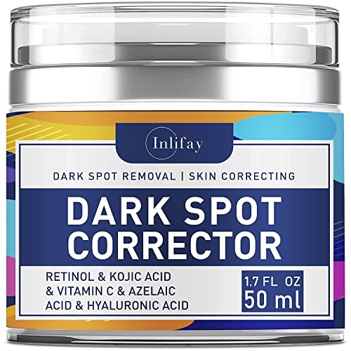 Inlifay Dark Spot Remover Cream - 1.7 Fl Oz - Hyperpigmentation Treatment for All Skin Types - Melasma, Freckles, Sun Spots Correction