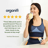 Organifi: Pure Smart Packs - Organic Brain Boost Superfood Solution - 30 Packets - Lemon Flavor - Revitalize & Alkalize for Daily Mental Focus - Gut-Cleansing Digestive Enzymes - Immunity Support