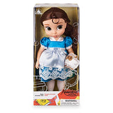 Disney Store Official Animators' Collection Belle Doll, Beauty & The Beast, 16 Inch, Includes Sheep with Molded Details, Fully Posable Toy in Satin Dress - Suitable for Ages 3+ Toy Figure