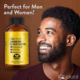 Jamaican Black Castor Oil Organic for Hair Growth and Skin Conditioning [SCENT REGULAR]- 100% Cold-Pressed 4oz Bottle
