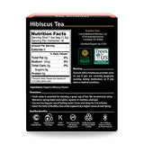 Buddha Teas Organic Hibiscus Flower Tea | 18 Bleach-Free Tea Bags | Supports Circulatory System | Calms Nervous System | Antioxidants | Great Source of Vitamin C | Caffeine Free | No GMOs