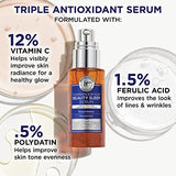 IT Cosmetics Confidence in Your Beauty Sleep Triple Antioxidant Brightening Serum – 24HR Hydration – Anti-Aging – 12% Vitamin C Serum - Fragrance Free – All Skin Types, 1.0 fl. Oz