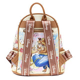 Wondapop Disney Beauty and the Beast Belle 11" Vegan Leather Fashion Mini Backpack