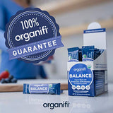 Organifi: Balance - Prebiotic and Probiotic Supplement - 30 Portable Sticks - Organic, Vegan, No Gluten, Dairy, or Soy - Supports Gut Flora, Reduces Bloating and Discomfort, Regulates Elimination