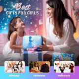 INNOCHEER Kids Makeup Kit for Girl Toys, Frozen Makeup Set for Girls, Real Washable Makeup Kit for Girls, Birthday Christmas Princess Gifts for Girls Kids Toddlers Age 3 4 5 6 7 8 9 10 11 12 Year Old