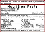 Organic Pomegranate Juice Powder, 1 Pound (91 Serving), Freeze Dried & Cold Pressed, Natural Vitamin C (Immune Vitamin), Support Immune System, Organic Flavor for Smoothie & Beverage, Vegan