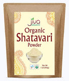 Jiva Organics Organic Shatavari Powder 1 Pound Bulk Bag - Asparagus racemosus - Pure Ayurvedic Herb