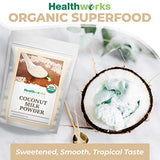 Healthworks Coconut Milk Powder (16 Ounce / 1 Pound) | Certified Organic | All-Natural, Creamy, Dairy-Free, Soy-Free, Paleo Diet, Vegan & Non-GMO