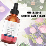 Rosehip Oil Organic Cold Pressed Moisturizer For Face Hair Skin Nails Sunspot & Stretch Mark Minimizer Helps Reduce Scar Rose Hip Facial Serum Face & Hair Serum 4 oz