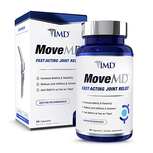 1MD MoveMD - Joint Relief Supplement - Doctor Recommended | with Collagen, Astaxanthin, and More | 30 Capsules