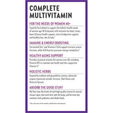 New Chapter Women's Multivitamin 40 plus for Energy, Healthy Aging + Immune Support with 20+ Nutrients -- Every Woman's One Daily 40+, Gentle on the Stomach, 72 Count