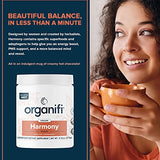 Organifi Harmony - Women’s Organic Cacao Superfood Powder Drink Mix for Hormone Balance, PMS Relief, Menstrual and Energy Support - Vegan, Gluten-Free Balancing Herbal Tea Alternative