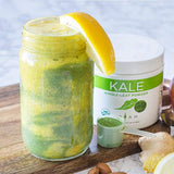 KOYAH - Organic USA Grown Kale Powder (Equivalent to 30 Cups Fresh): Freeze-dried, Whole-Leaf Powder